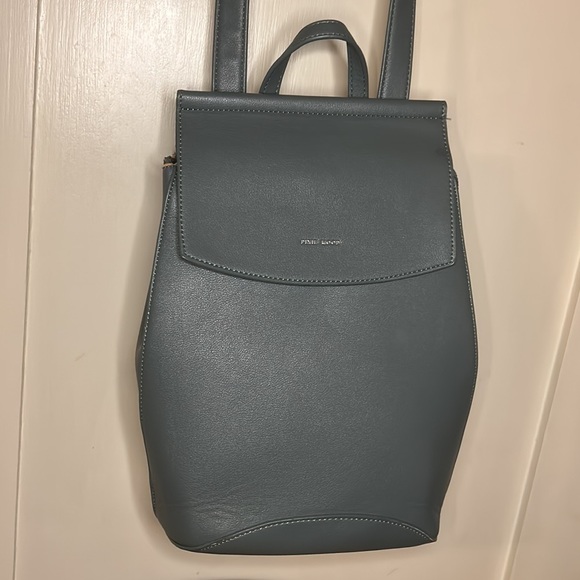 Pixie Mood Handbags - Pixie Mood Convertible Backpack / Shoulder Bag • Muted Blue/Gray